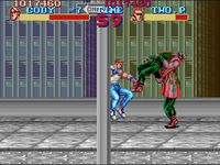 une photo d'Ã©cran de Final Fight sur Nintendo Super Nes